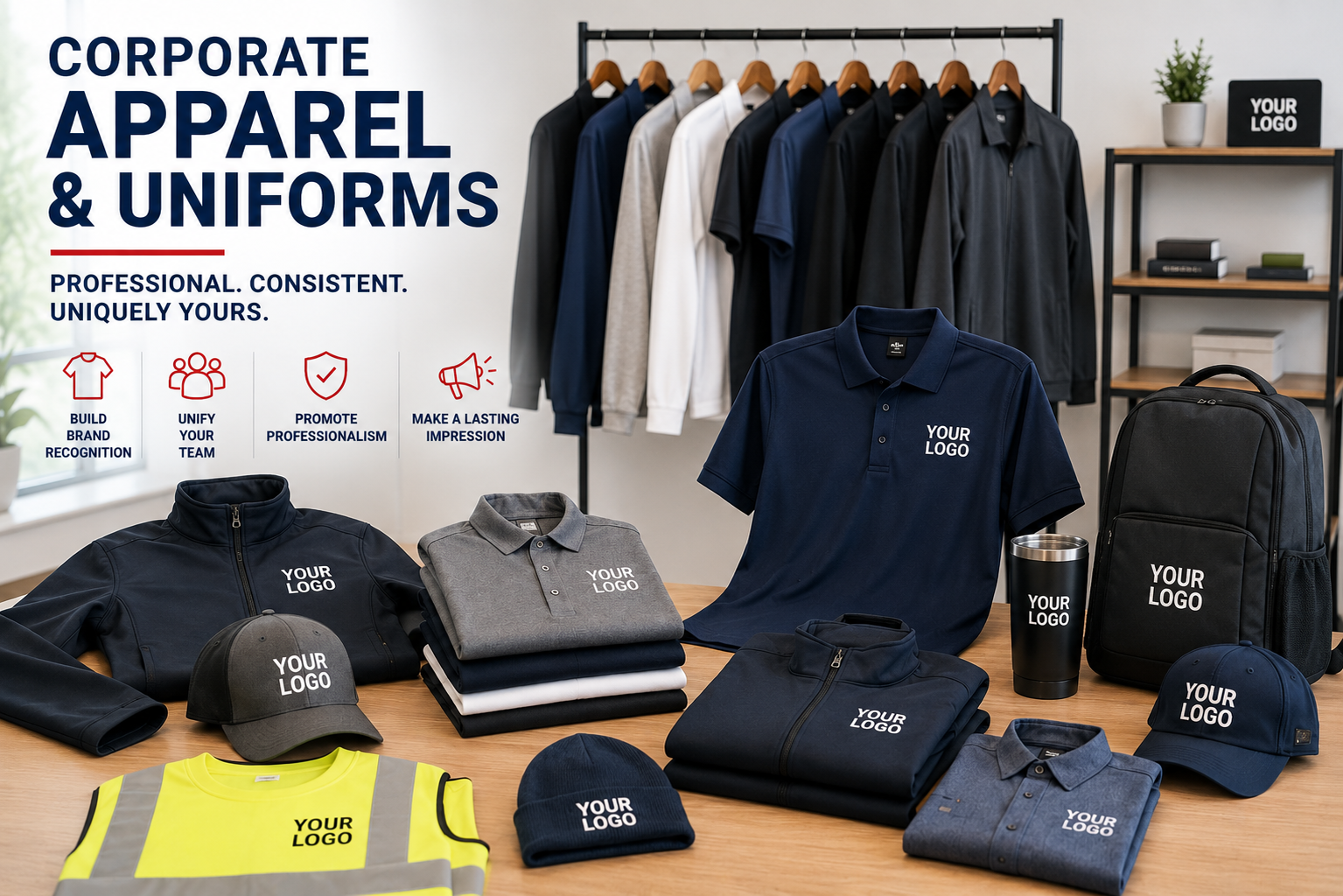 Corporate Apparel & Uniforms | Custom Branded Workwear