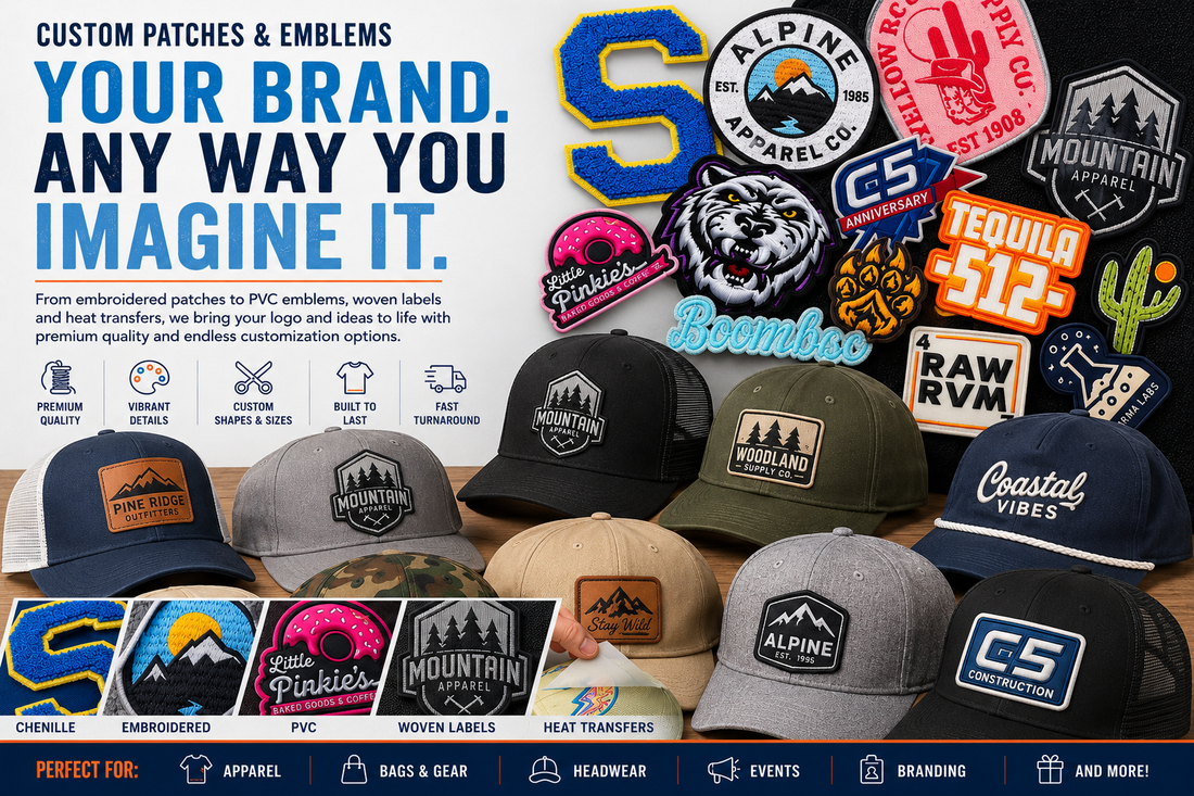 Countless Decoration Options for Custom Hats