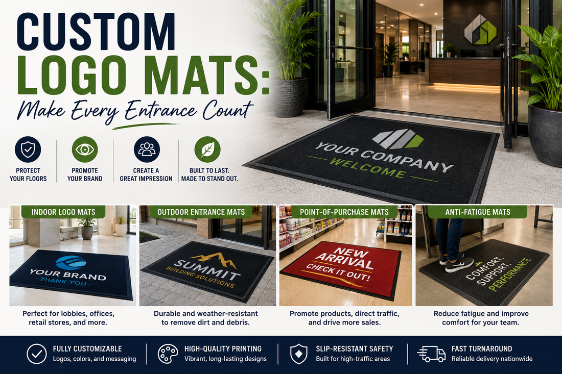 Custom Logo Mats: Make Every Entrance Count